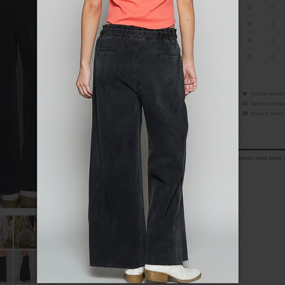 POL Black Flare Pants - Picture 3 of 5